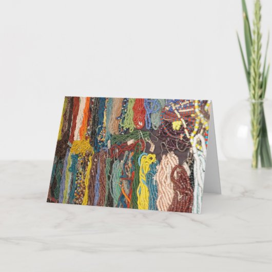 Indiase artefact kralen kaart (Voorkant)