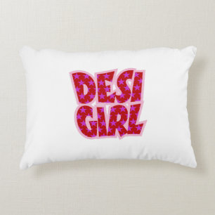 Indiase Baby geeft de voorkeur aan Baby shower cad Accent Kussen