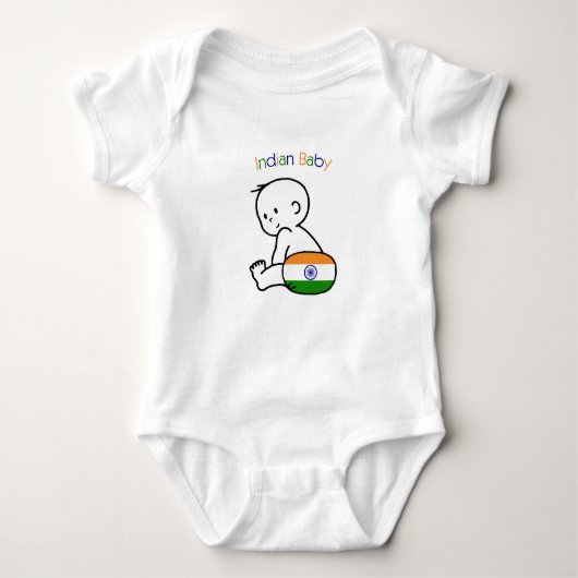 Indiase Baby Romper (Voorkant)