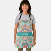 Indiase Bazaar Pastel Aangepast Patroon Schort (Insitu)