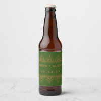 Indiase bruiloft goud henna paisley groen