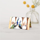 Indiase bruiloft pauw Jaipur paleis receptie (Achterkant)