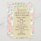 Indiase bruiloft uitnodiging (Voorkant / Achterkant)