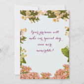 Indiase bruiloft uitnodiging (Achterkant)