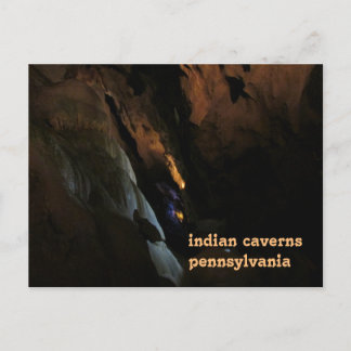 indiase caverns pennsylvania briefkaart