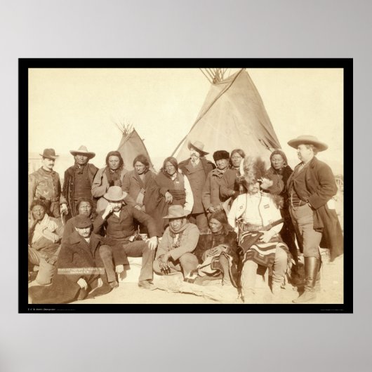 Indiase chefs en Amerikaanse functionarissen SD 18 Poster (Voorkant)