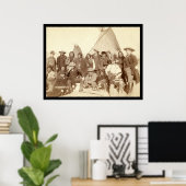 Indiase chefs en Amerikaanse functionarissen SD 18 Poster (Thuiskantoor)