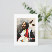 Indiase Chief Briefkaart (Staand voorkant)