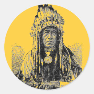 Indiase Chief Sticker