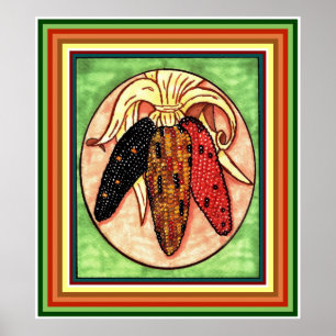 Indiase Corn Print