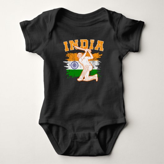 Indiase cricketspeler romper (Voorkant)