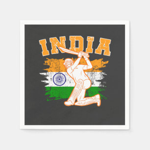 Indiase cricketspeler servet