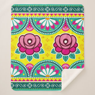 Indiase en Pakistaanse truckkunst naadloos lange h Sherpa Deken