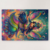 Indiase fee legpuzzel (Horizontaal)