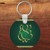 Indiase God Ganesha - Sleutelhanger (Voorkant)
