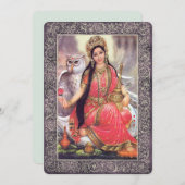 Indiase goden/godin - Uitnodiging Kaart (Voorkant / Achterkant)