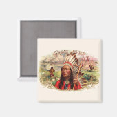  Indiase grote chef sigaar doos Magneet (Voorkant / Achterkant)