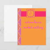 Indiase henna mehndi bruiloft (Voorkant / Achterkant)