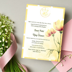 Indiase Hindoe bruiloft Ganesha Kaart