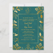 Indiase Hindoe bruiloft Ganesha Kaart (Voorkant)