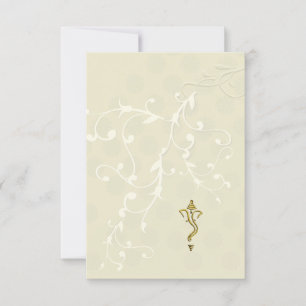 Indiase hindoe bruiloft uitnodiging