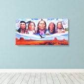 indiase indiase indiase autochef van serdar hizli canvas afdruk (Insitu (Houten vloer))