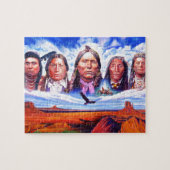 indiase inheemse amerikaanse chefs legpuzzel (Horizontaal)