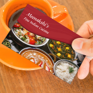 Indiase keuken Visitekaartje