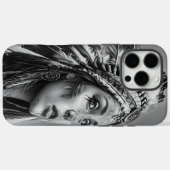 Indiase krijger meisje in traditionele kledij Case-Mate iPhone case (Achterkant (horizontaal))