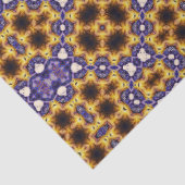 Indiase Mandala Geometrische Art Deco Naadloos Pat Tissuepapier (Detail)