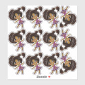 indiase meisjes Sticker (Vel)