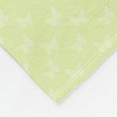 Indiase monarch fleece deken (Hoek)