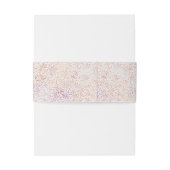 Indiase olifant bloemenbruiloft uitnodiging uitnodigingen wikkel (Achterkant Voorbeeld)