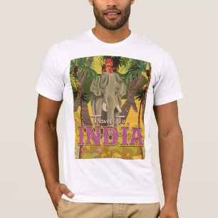 indiase olifant oud poster t-shirt