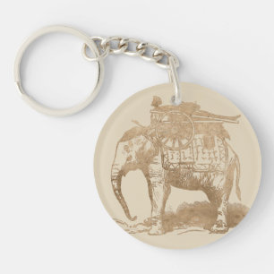  Indiase olifant Sleutelhanger