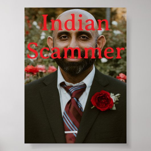 indiase oplichter Poster (Voorkant)