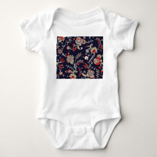Indiase paisley, marine achtergrond, traditioneel. romper