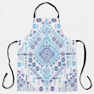 Indiase paisley tapijt, etnische mandala patroon. schort