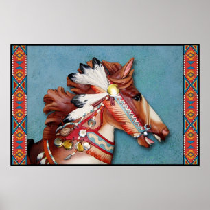 Indiase Pony Poster