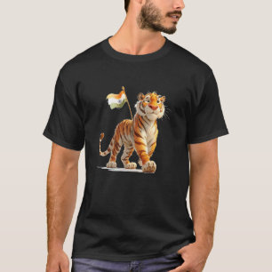 Indiase Tijger Zoek naar Bengaalse en Kattenliefhe T-shirt