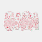 Indiase Traditionele Kunst Patroon Party Favor Box Bedankdoosjes (Uitgevouwen)