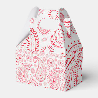 Indiase Traditionele Kunst Patroon Party Favor Box Bedankdoosjes