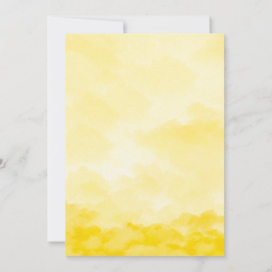 Indiase trouw-haldi-ceremonie kaart (Achterkant)