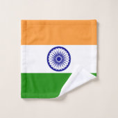 Indiase vlag bad handdoek (Wasdoekje)