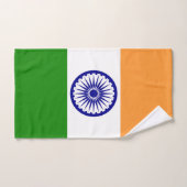 Indiase vlag bad handdoek (Handdoek)