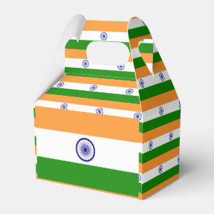 Indiase vlag bedankdoosjes