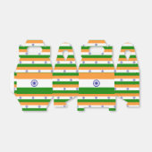 Indiase vlag bedankdoosjes (Uitgevouwen)