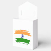 Indiase vlag bedankdoosjes (Geopend)