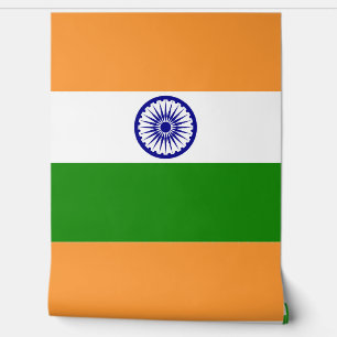 Indiase vlag behang