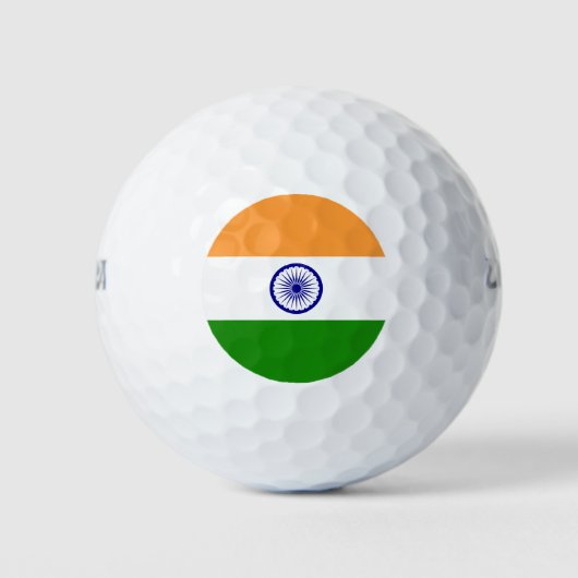 Indiase vlag golfballen (Voorkant)